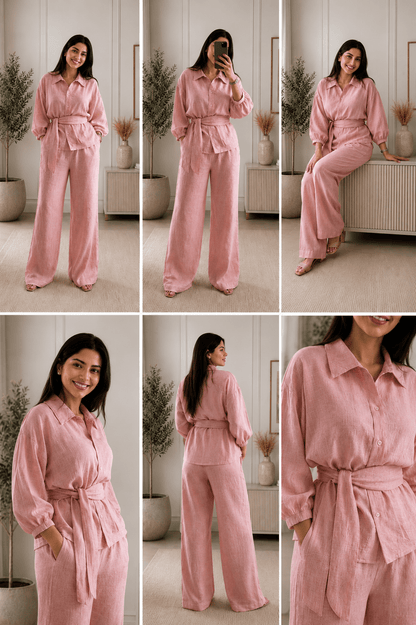 Ensemble moderne en lin 100% italien - Billamod
